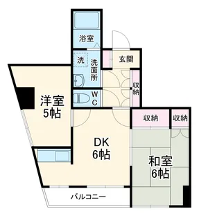 Kファースト栄町【3階】の間取り