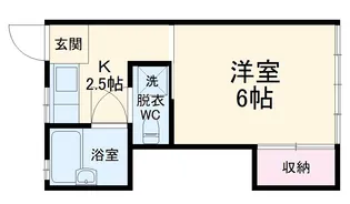 メゾン汐入【2階】の間取り