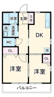ハイムレトア【1階】の間取り