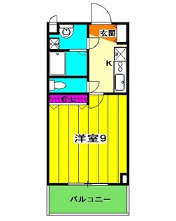 グランツ【2階】の間取り