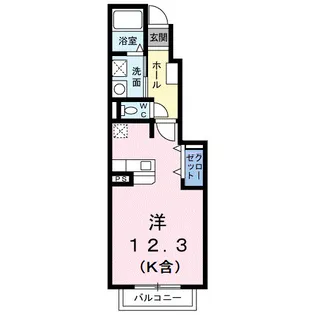 エル・シャロームA【1階】の間取り