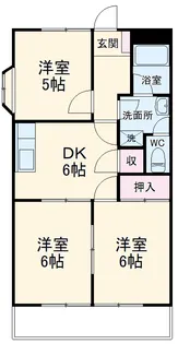 らぴあす80【3階】の間取り