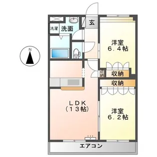 ジョイ コート【2階】の間取り
