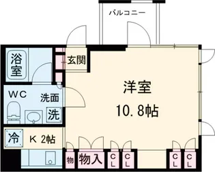 ガーデニエール砧レジデンス【5階】の間取り