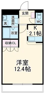 アクアライフ エムズ【2階】の間取り
