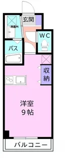 第二我心ヶ丘マンション【203号室】の間取り