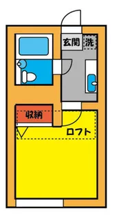 アーク金町【103号室】の間取り