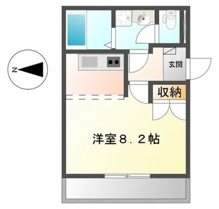 ビアン(Bein)【2階】の間取り