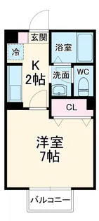 シャングリラ【2階】の間取り