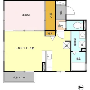 エスポワール【2階】の間取り