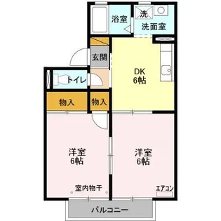 ハイツ吉田【2階】の間取り