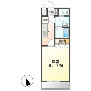 アンジェリーク(Angeli Que)【1階】の間取り