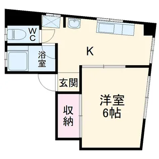 足立ビル【4階】の間取り