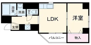 ソルトシティ浜松【308号室】の間取り