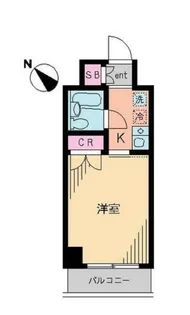 ポルタオーレア【1階】の間取り