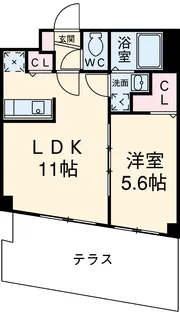 プランドール千葉【1階】の間取り