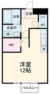 コーポジュネス【1階】の間取り