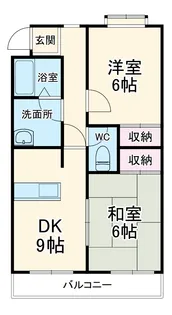 ベルエポックⅢ【2階】の間取り