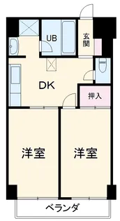 エルドール川原【4階】の間取り