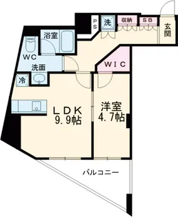 コンフォリア馬込【5階】の間取り