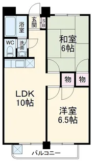サンニシキ【4C号室】の間取り