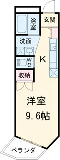 新井ビル【303号室】の間取り