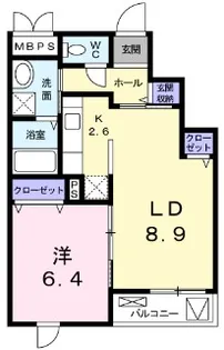 ペディオⅢ【3階】の間取り