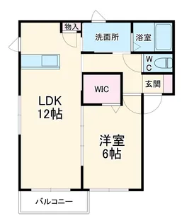 アメージング上島【101号室】の間取り