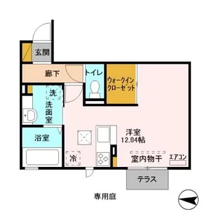 ルミウス【1階】の間取り