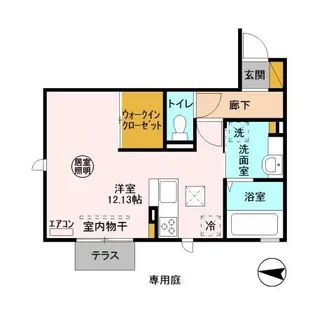 ルミウス【2階】の間取り