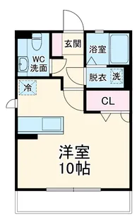 メゾンエスポワール【2階】の間取り
