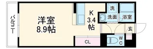ヴァンベール【2階】の間取り