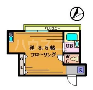 サウスゲート金子【2階】の間取り