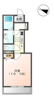グラン・フェリシア【1階】の間取り