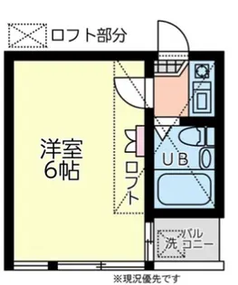 レオパレス東寺尾第1【201号室】の間取り