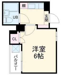 ジュネパレス船橋第3【3階】の間取り