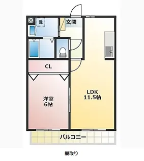M’s dream Ⅳ【2階】の間取り
