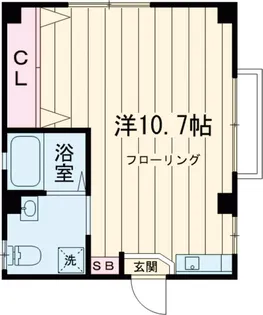 ベルハイツ【2階】の間取り