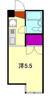 ゆりかごハイツ【3階】の間取り