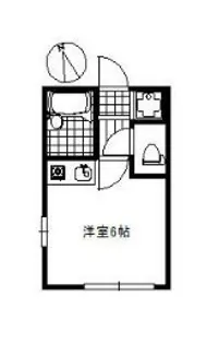 Quenel栄町【2階】の間取り