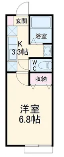 アネックス東川口【2階】の間取り