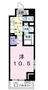 ホライゾン アヴェニュー【9階】の間取り