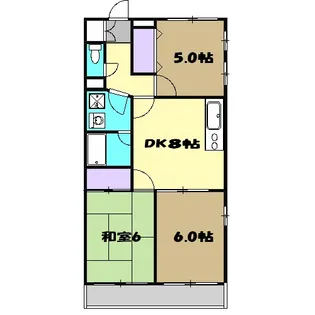 ビアーレ小金井【3階】の間取り