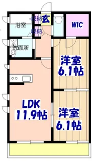 MIYAKO【3階】の間取り