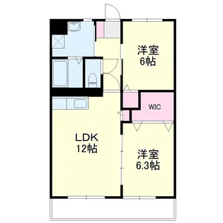 コパンポルテ【202号室】の間取り