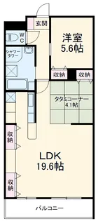 アルコ12【511号室】の間取り