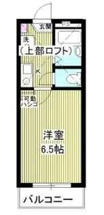 パレットワン百合ヶ丘【2階】の間取り