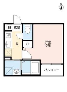 オリーブ院内【3階】の間取り