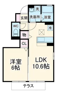 ヴァンベール湘南Ⅲ【1階】の間取り