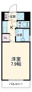 伊勢原七番館【4階】の間取り
